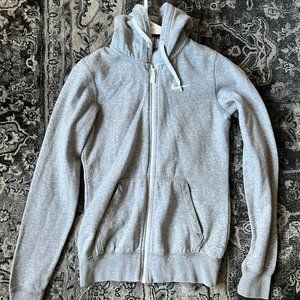 Grey Nike Zip Up Jacket XS
